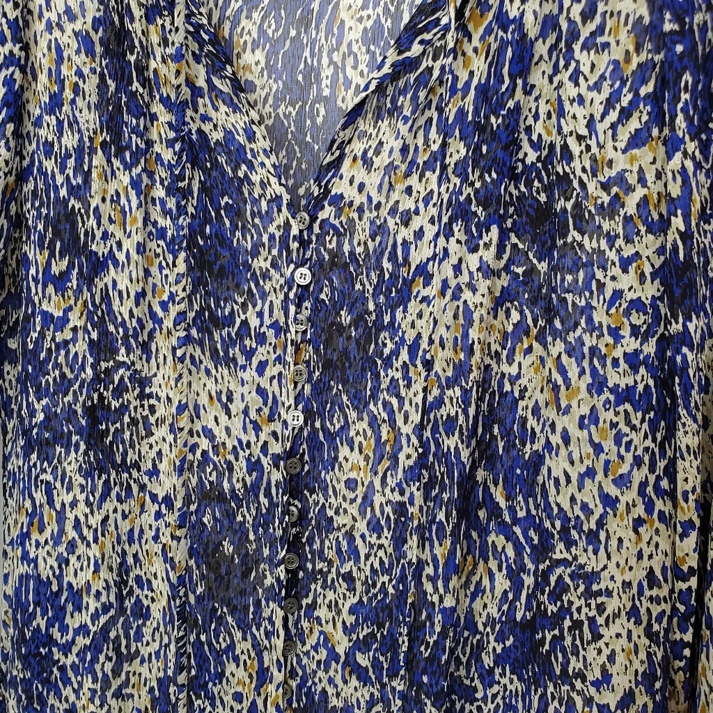 Elizabeth & James Silk Marilyn Maxi Dress Size: 10 - Picture 10 of 14